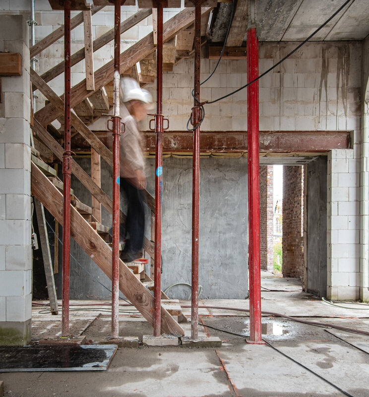 Architect op werf
