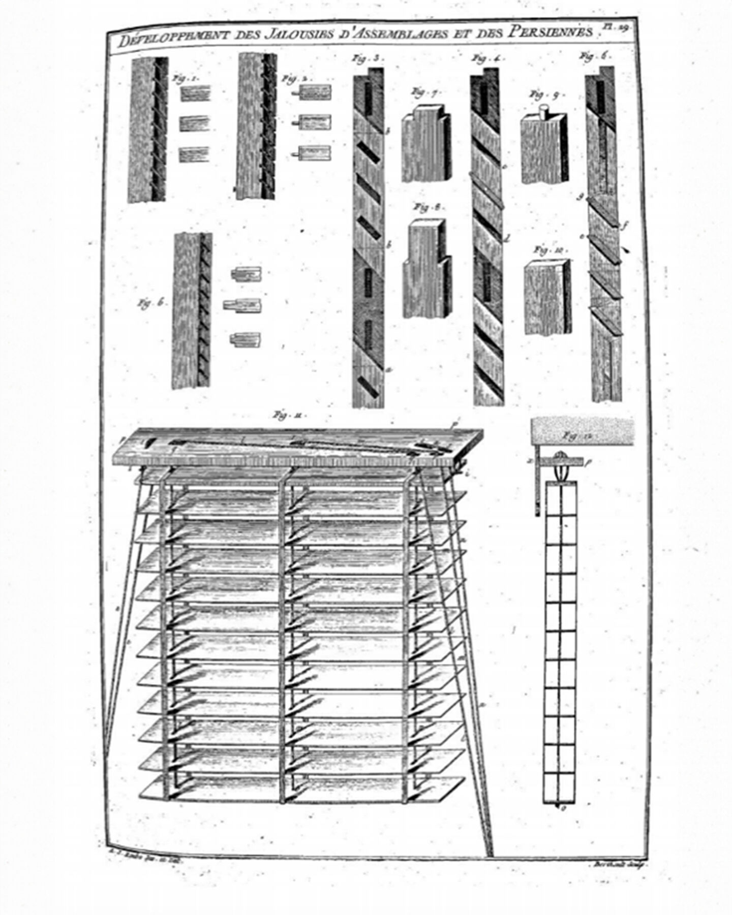 Art du menuisier en batiment ed 1769