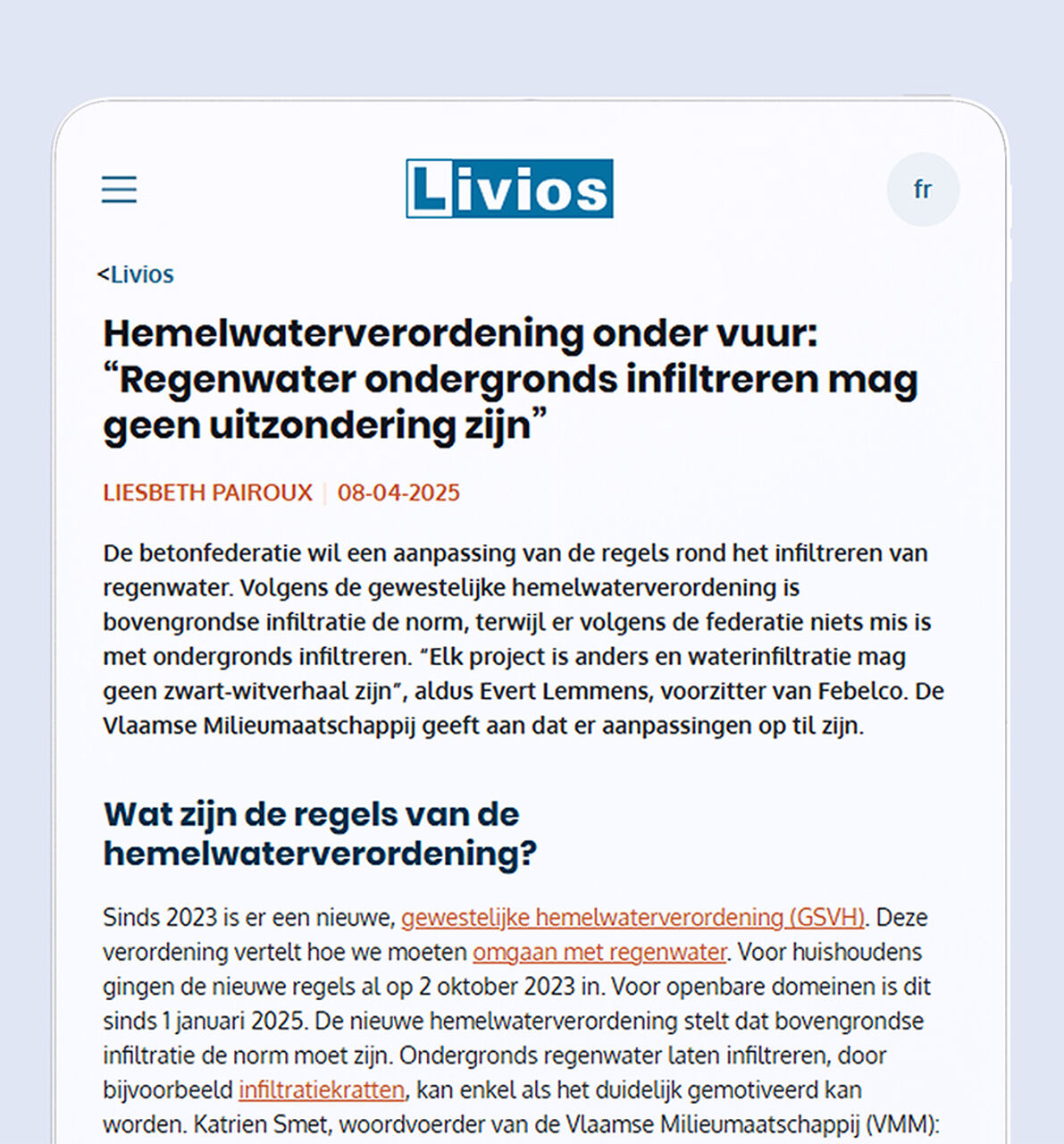 Livios Hemelwater