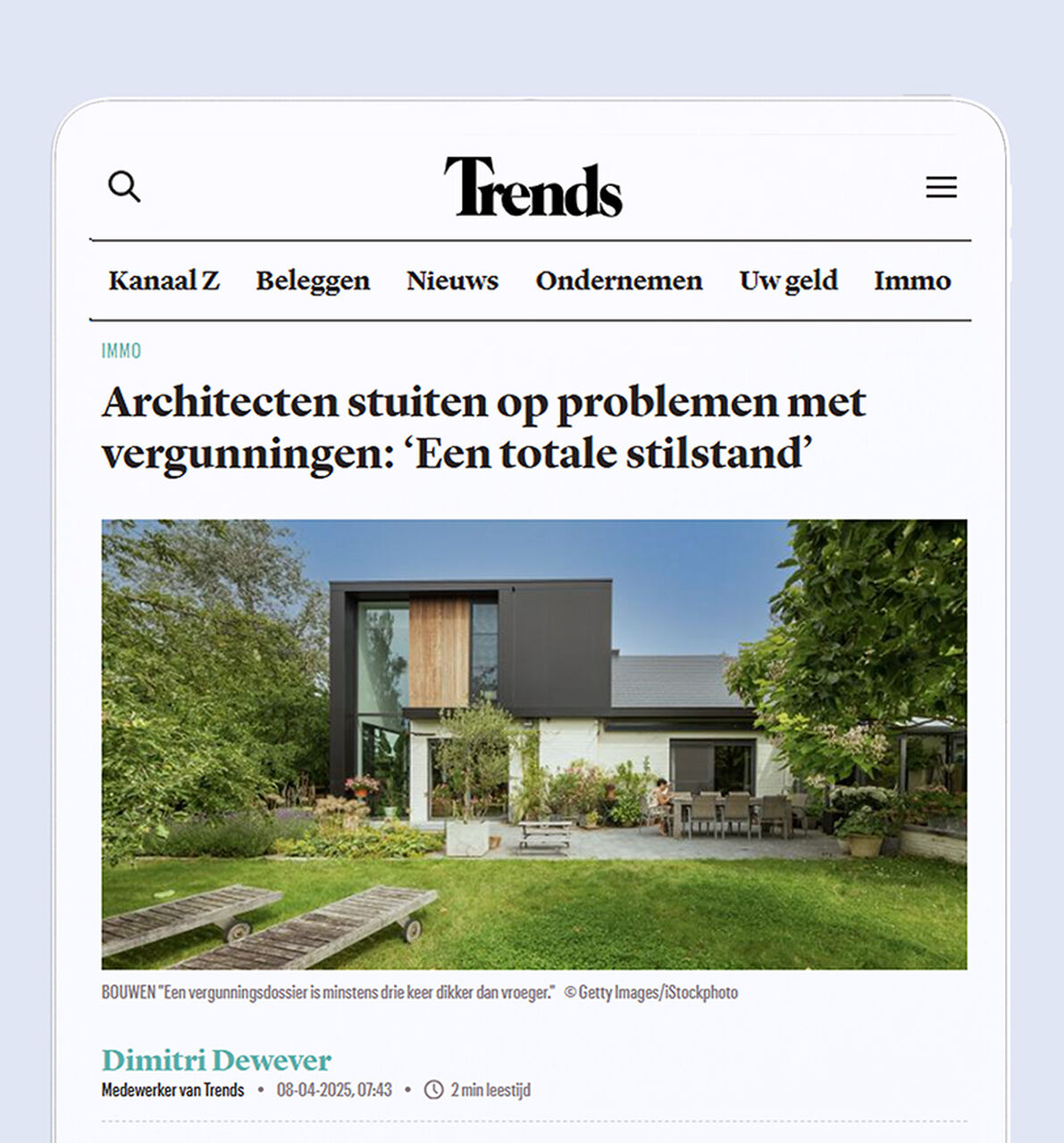 Trends vergunningen