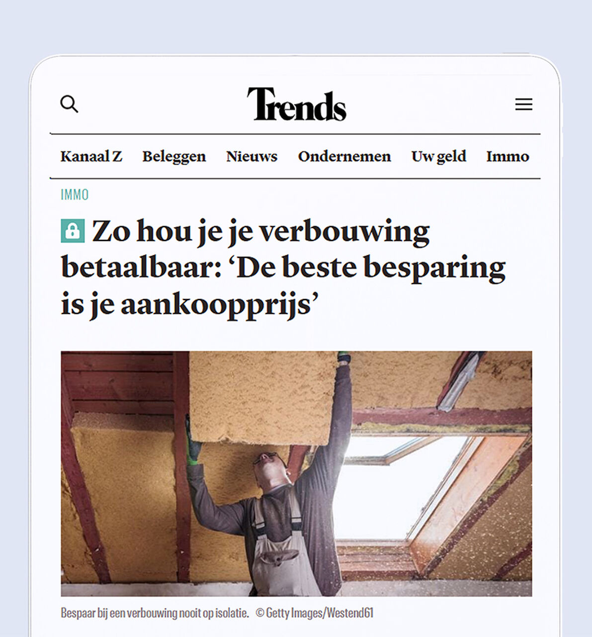 Trends jozef betaalbaar