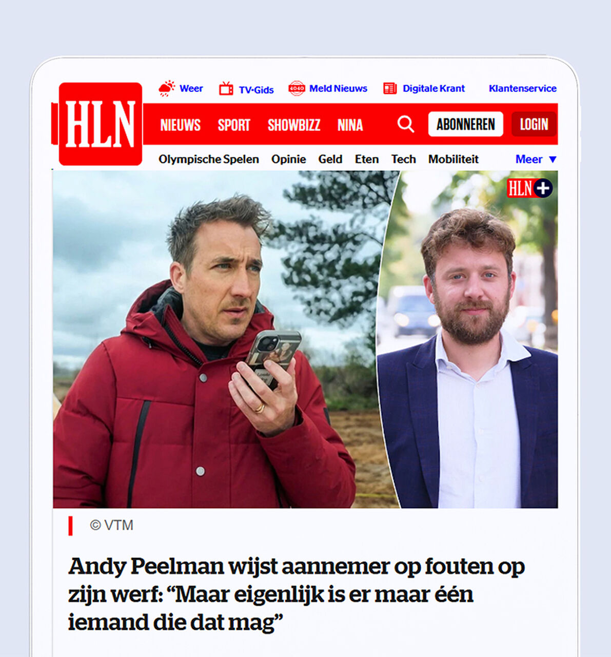 Hln andy peelman