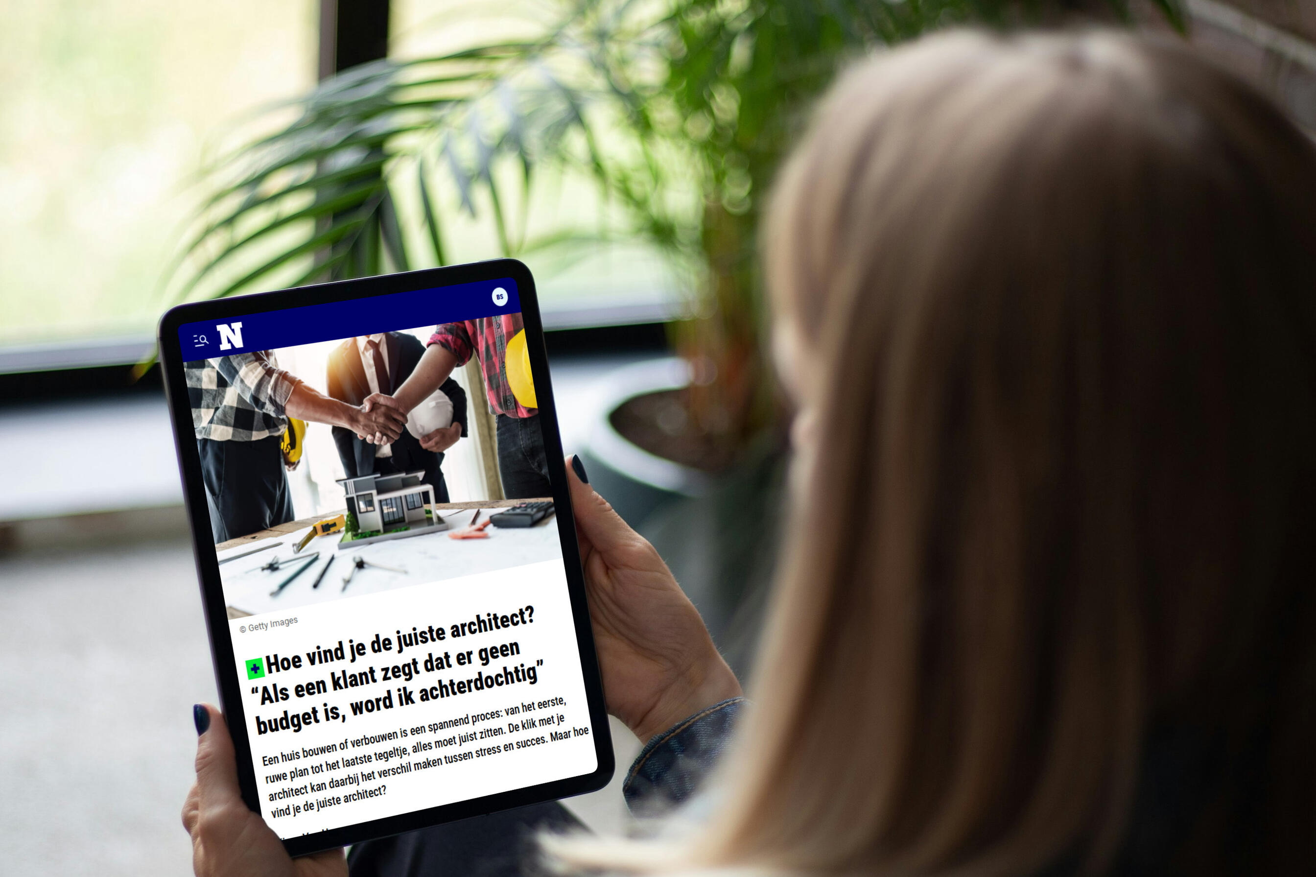 Nieuwsblad vind de juiste architect
