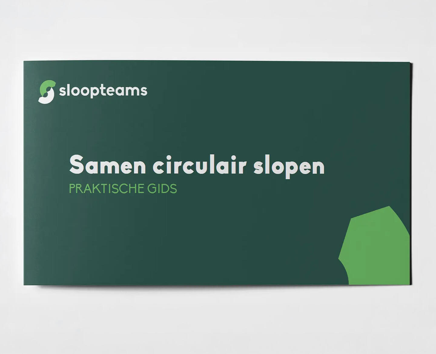 Samen circulair slopen nog iets minder breed