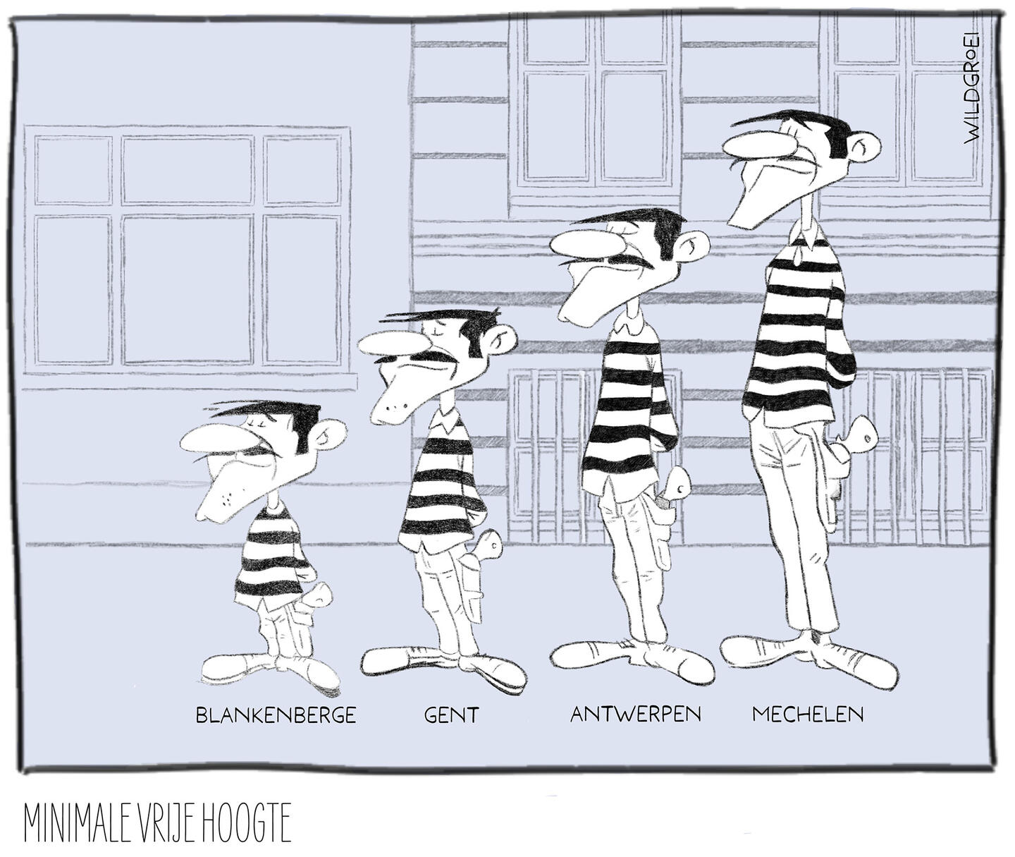 Cartoon minimale vrije hoogte 02v2