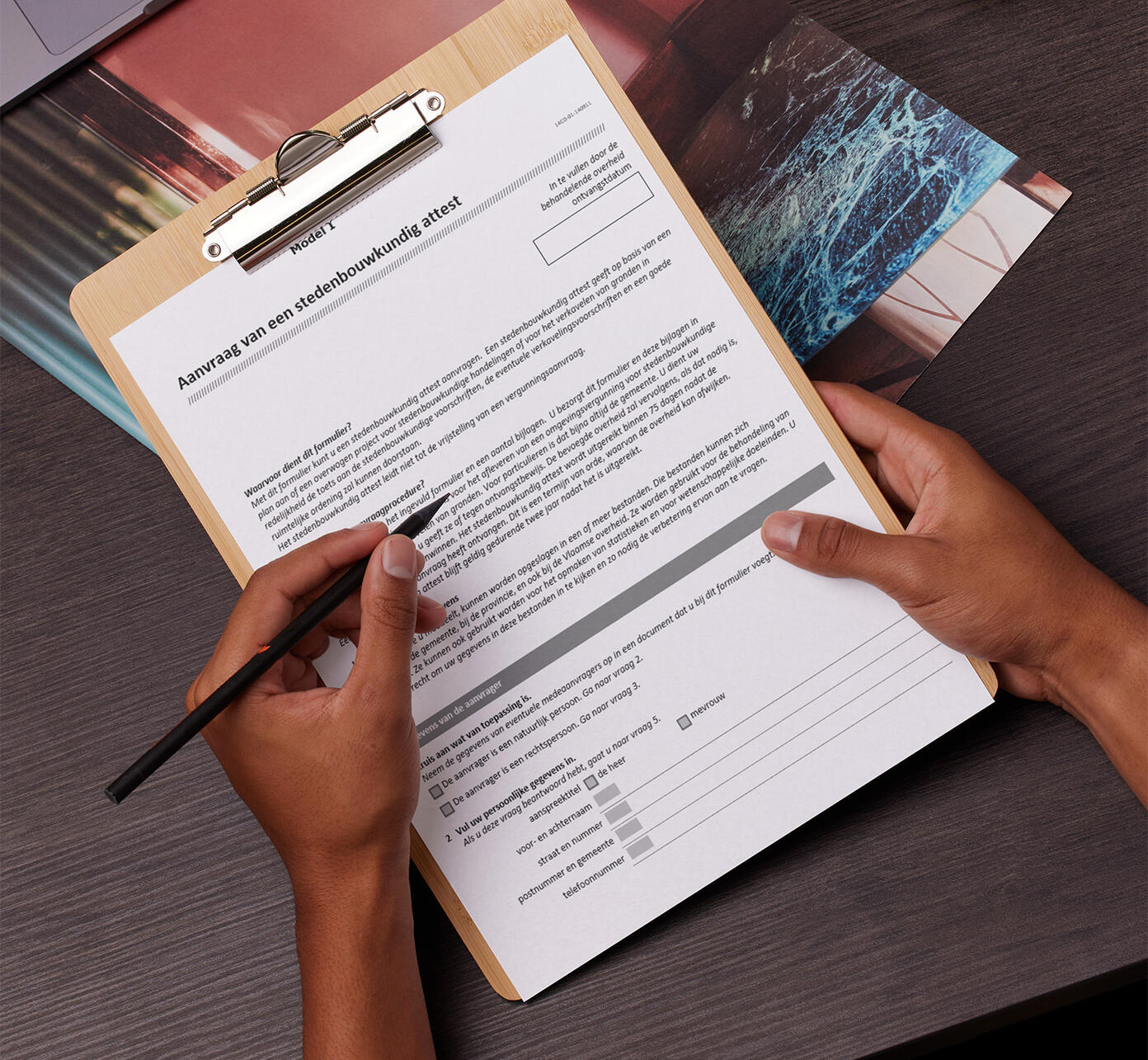 Stedenbouwkundig attest mockup